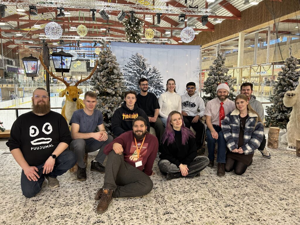 GaltTec team after skating