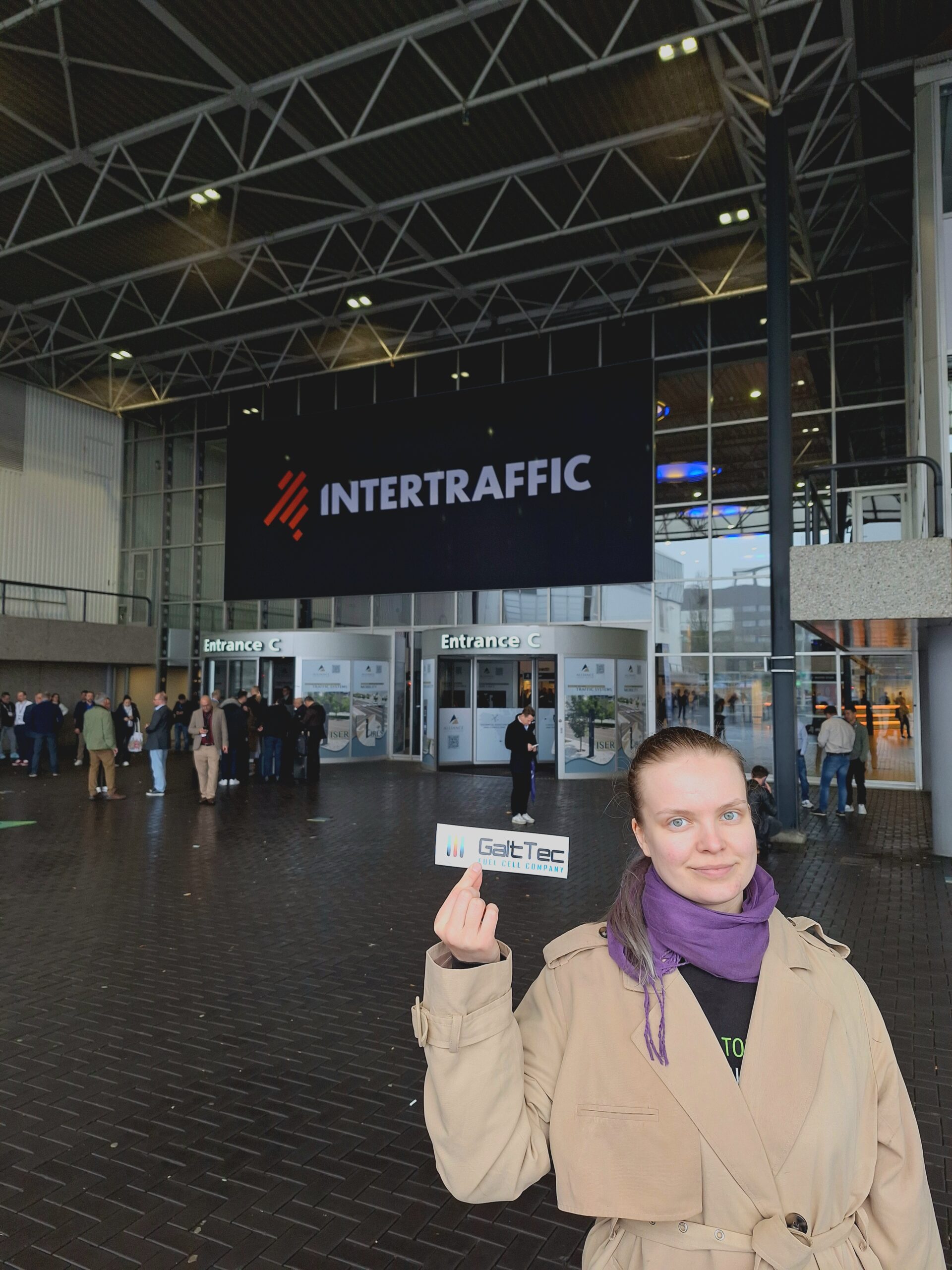 Co-founder and CSO Laura at Intertraffic 2026